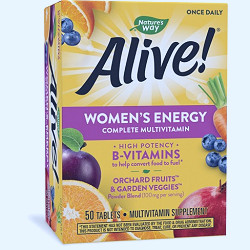 Nature's Way Alive! Women's Energy Multivitamin Tablets - 50ct : Target